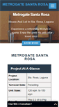 Mobile Screenshot of metrogatesantarosa.com